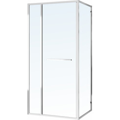 Душевая кабина Volle Cruze Chrome 1047.124701 (90x90 см, стекло прозрачное, профиль хром), Доступные размеры: 90 x 90, Цвет производителя: хром, фото 