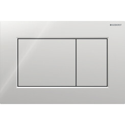 Смывная клавиша Geberit Sigma01 Square 115.660.21.1 (хром), Цвет производителя: хром, фото 