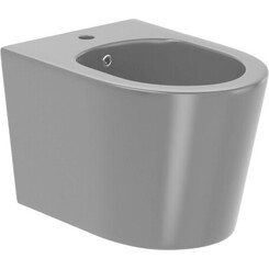 Биде подвесное Imprese Vltava c05209615MG (серое матовое), Цвет производителя: серый матовый, фото 
