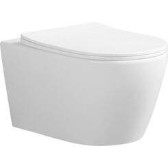 Унитаз подвесной Perla Loki PST77702 (без сиденья), фото 