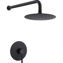 Душова система Perla Smart PSS7805B (чорна матова, прихованого монтажу), фото 
