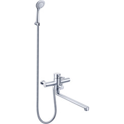 Смеситель для ванны Perla Oceli PSS214 (хром, с лейкой и шлангом), фото 