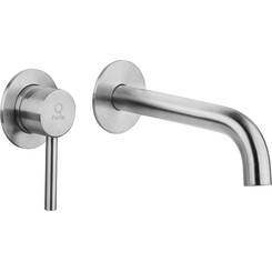 Смеситель скрытого монтажа для умывальника Perla Smart PSS7703 (нержавейка, внутренняя часть в комплекте), Цвет производителя: нержавейка, фото 