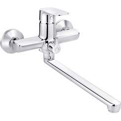 Смеситель для ванны Perla Alex PBZ6109 (с лейкой и шлангом), фото 