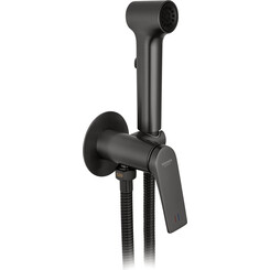 Гигиенический душ со смесителем Kroner KRP Graz GRP082 (графит, скрытого монтажа), Цвет производителя: графит, фото 