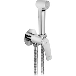 Гигиенический душ со смесителем Kroner KRP Graz C082 (хром, скрытого монтажа), Цвет производителя: хром, фото 