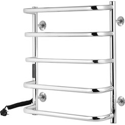 Електрична рушникосушарка Kroner KRP Stil STL-EL60x50-5 (500x600, ліва, сенсорна), Доступні розміри: 500 x 600, Підключення рушникосушарки: ліве, фото 