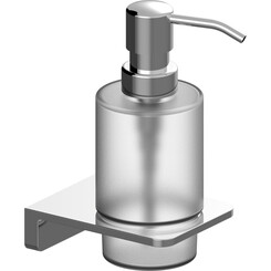 Дозатор для жидкого мыла Devit Do It 4030150C (хром, настенный), Цвет производителя: хром, фото 