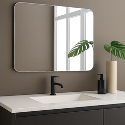 Дзеркало для ванної кімнати Devit Basic 4100700 (100x70 см), Доступні розміри: 100 x 70, фото 