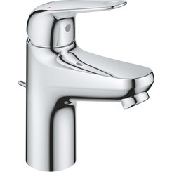 Смеситель для умывальника Grohe QuickFix Swift S-Size Chrome 24316001 (хром, с донным клапаном), фото 