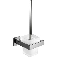 Йоршик для унітазу VBI Jupiter Chrome VBI-040610CH (хром, настінний), Колір виробника: хром, фото 