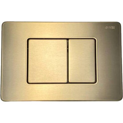 Клавіша змиву VBI ELBA XS Brushed Gold VBI-030106 (брашоване золото), Колір виробника: золото брашоване (матове), фото 