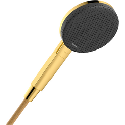 Лейка для душа Hansgrohe Raindance Alive Select S EcoSmart+ Polished Gold Optic 24512990 (золото, трехрежимная), Цвет производителя: золото, фото 