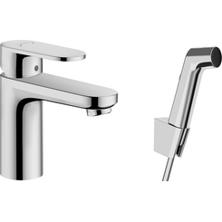 Смеситель для умывальника Hansgrohe Vernis Blend 71215000 (с гигиеническим душем), фото 