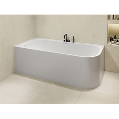 Мармурова ванна Miraggio Maria R Miramarble 8814823 (186x87 см, лівостороння), фото 