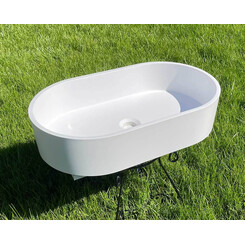 Умивальник Snail Ліана White Matt 172A100M (60x36 см, білий матовий), Колір виробника: білий матовий, фото 