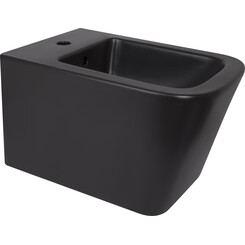 Біде підвісне Qtap Tern New QT17551303GMB (чорне матове), фото 