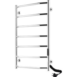 Електрична рушникосушарка Kroner KRP Diva DV-ER80x50-7 (500x800, права, сенсорна), Доступні розміри: 500 x 800, Підключення рушникосушарки: праве, фото 