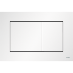 Клавіша змиву Tece Now 9240417 (біла матова), Колір виробника: білий матовий, фото 