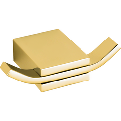 Гачок для ванної VBI Neptune Gold VBI-040502GL (золото, подвійний), Колір виробника: золото, фото 