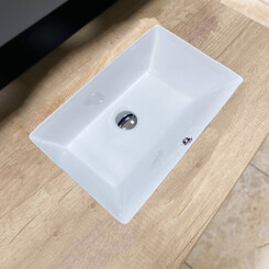 Умывальник VBI Mantua White VBI-018029 (52x34 см, белый глянцевый, под столешницу), фото 