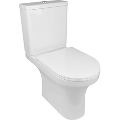 Безобідковий унітаз-компакт Am.Pm X-Joy CXA8601SC (з сидінням), фото 