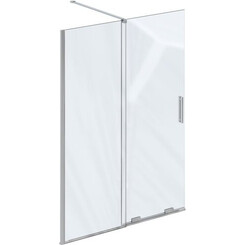 Душові двері Ravak Roll ROWI 100 X9WVA0C00Z1 (100 см, скло прозоре, профіль хром), Доступні розміри: 100, Колір виробника: прозоре скло, обробка хром, Расположение проема (входа): универсальное (оборачиваемое), фото 