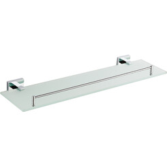 Полиця у ванну VBI Mercury Chrome VBI-040209CH (52x12.5 см, хром, настінна), Колір виробника: хром, фото 