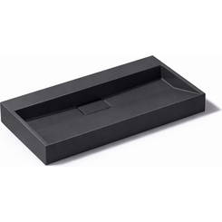 Умивальник VBI Este 100 Black VBI-019924 (100x46 см, чорний матовий), Доступні розміри: 100 x 46, Колір виробника: чорний матовий, фото 