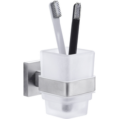 Стакан для зубных щеток VBI Jupiter Chrome VBI-040604CH (хром, настенный), Цвет производителя: хром, фото 