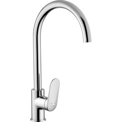 Смеситель для кухни Kroner Element 211512B-0101 (хром), Цвет производителя: хром, фото 