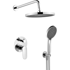 Душевая система Kroner Element 211335B-0101 (хром, скрытого монтажа), Цвет производителя: хром, фото 