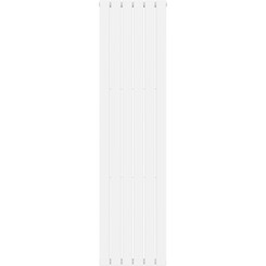 Вертикальный радиатор Navin Largo Double White 02-144063-4518 (45x180, белый глянцевый), Цвет производителя: белый глянец, фото 