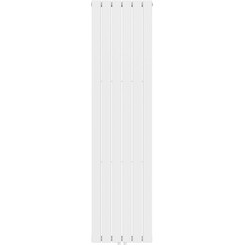 Вертикальний радіатор Navin Largo Double White 02-144163-4518 (45x180, білий глянсовий), Колір виробника: білий глянець, фото 