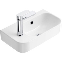 Умывальник Devit Do It 450250L (45x25 см, левый), Доступные размеры: 45 x 25 L, фото 