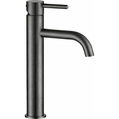 Смеситель для умывальника VBI Milano Graphite VBI-050101GR (графит, высокий), Цвет производителя: графит, фото 