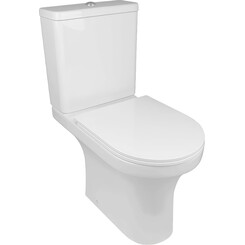 Безобідковий унітаз-компакт Am.Pm X-Joy CXA8602SC (з сидінням), фото 