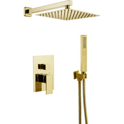 Душевая система VBI Loreno Gold VBI-050209GL (золото, скрытого монтажа), Цвет производителя: золото, фото 