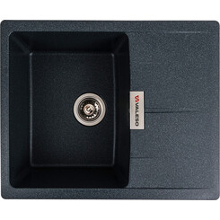 Мийка для кухні Valeso Zirkone 6250 (SP000047333, 62х50 см, антрацит), Колір виробника: антрацит, фото 