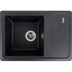 Мойка для кухни Valeso Liana 6243 (SP000046818, 62х43 см, карбон), Цвет производителя: карбон, фото 