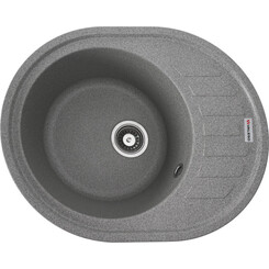 Мийка для кухні Valeso Soul 6250 (SP000046802, 62х50 см, сіра матова), Колір виробника: сірий матовий, фото 
