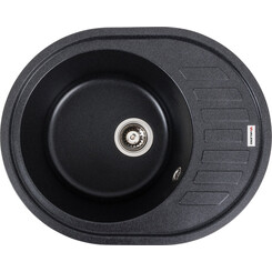 Мийка для кухні Valeso Soul 6250 (SP000047512, 62х50 см, карбон), Колір виробника: карбон, фото 