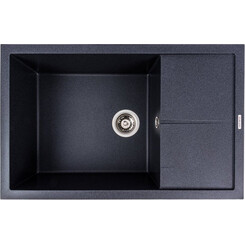 Мийка для кухні Valeso Calypso 7950 (SP000049482, 79х50 см, карбон), Колір виробника: карбон, фото 