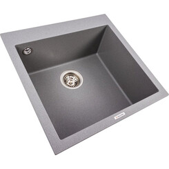 Мойка для кухни Valeso Galax 5050 (SP000049366, 50х50 см, серый муссон), Цвет производителя: серый муссон, фото 