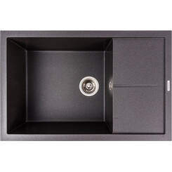 Мийка для кухні Valeso Calypso 7950 (SP000049489, 79х50 см, моріон), Колір виробника: моріон, фото 