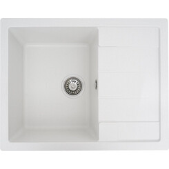Мойка для кухни Valeso Intenso 6550 (SP000046885, 65х50 см, белая матовая), Цвет производителя: белый матовый, фото 