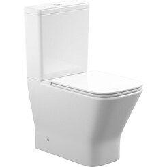 Безобідковий унітаз-компакт Koller Pool Trend Smart Tornado 3.0 1886570199 (воронкоподібний, з сидінням), фото 