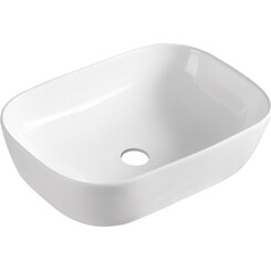 Умывальник Imprese I-Form White Glossy с06010603-46 (45x32 см, белый глянцевый, чаша), фото 