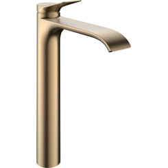 Змішувач для умивальника Hansgrohe Vivenis 250 CoolStart Brushed Bronze 75045140 (брашована бронза, з каскадним виливом, високий), Колір виробника: брашована бронза, фото 