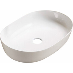 Умывальник Imprese I-Form White Glossy с06010603-60 (60x41 см, белый глянцевый, чаша), фото 